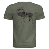 Timber Splash Burst Camo Elk T-Shirt