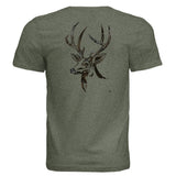 Harvest Splash Burst Camo Buck T-Shirt