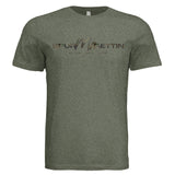 Forest Splash Burst Camo Turkey T-Shirt