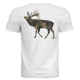 Forest Splash Burst Camo Elk T-Shirt