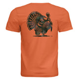 Verdant Splash Burst Camo Turkey T-Shirt
