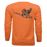 Timber Splash Burst Camo Goose Long Sleeve T-Shirt