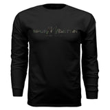 Timber Splash Burst Camo Buck Long Sleeve T-Shirt