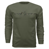 Timber Splash Burst Camo Buck Long Sleeve T-Shirt