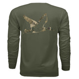 Upland Splash Burst Camo Duck Long Sleeve T-Shirt