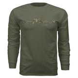 Upland Splash Burst Camo Duck Long Sleeve T-Shirt
