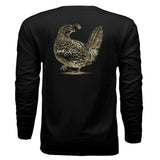 Upland Splash Burst Camo California Quail Long Sleeve T-Shirt
