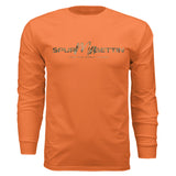 Upland Splash Burst Camo California Quail Long Sleeve T-Shirt