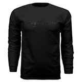Verdant Splash Burst Goose Long Sleeve T-Shirt