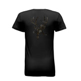 Women’s Harvest Splash Burst Camo Buck T-Shirt