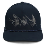 Tri-Fly Fishing Ridgeline 5-Panel Rope Cap
