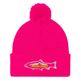 Trout Pom-Pom Beanie