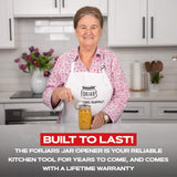 FORJARS® Fall Set – 200 Lids + FREE Jar Opener