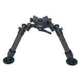 Linkogear HB-C05M Carbon Fiber Bipod Arca & Picatinny 7–10.1" - Black