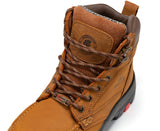 ROCKROOSTER Zumbro 6 inch Wide Steel Toe, Rubber Outsole, EH Protection,, ASTM 2413, Work Boots AK370