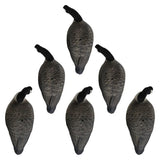 Rugged Series Full Body Canada Goose Feeder Decoys – Flocked Head