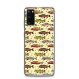 Trout Party Samsung Case Yellow