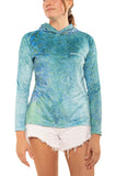 WOMEN'S SPORT TEC | BLUE TREVALLY | HOODED