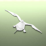 Steel Landing Pintail Duck | Wall Art