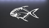 Steel Permit Fish Wall Art
