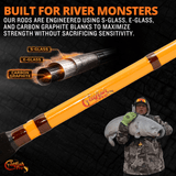 600CTS Round Baitcaster Rod and Reel Combo