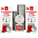 FORJARS® Fall Set – 200 Lids + FREE Jar Opener