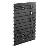 Wall Mount, Tactical Rifle Shotgun Handgun Storage, Heavy-Duty PVC Panels & Steel Wall Racks, Securely Holds up to 2 Rifles & 4 Pistols, Modular Firearms Gun Gear Accessories Organizer