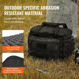 Range Bag for 4 Pistols, Tactical Gun Range Bag with 3 Detachable Baffles & 6 Magazines, Firearm Shooting Handgun Bag for Outdoor Hunting Shooting Pistol Bag with Single Shoulder Strip