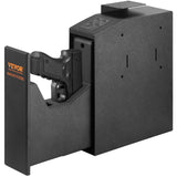 Mounted Gun Safe for Pistols, Biometric Gun Safe with Three Quick Access Ways of Fingerprints, Passwords and Keys, Handgun Safe for 1 Pistol for Home, Bedside, Nightstand, Wall