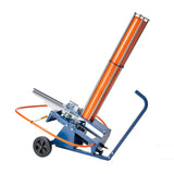 Clay Target Thrower, 75-80 Clays Pigeon Thrower, 55+ Yards Automatic Skeet and Trap Launcher on Wheels - with Adjustable Angle, Foot Pedal & Pull Handle for Clays Throwing, Shooting Sports