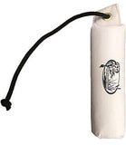HuntEmUp Hunting Dog Training Equipment -  4 pc Canvas Bumpers With Throw Ropes + Dead Fowl Mallard Dummy +  Mesh Bumper Bag