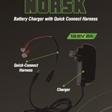 Norsk 15ah Lithium-Ion Battery with charger