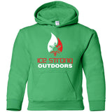 Youth Pullover Hoodie Red & White Logo (LOTS of color choices)