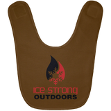 Ice Strong Baby Bib Original Logo (LOTS of bib color choices)