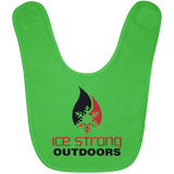 Ice Strong Baby Bib Original Logo (LOTS of bib color choices)