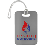 Ice Strong Luggage Bag/Rod - Tackle Case Tag Patriotic Logo
