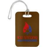Ice Strong Luggage Bag/Rod - Tackle Case Tag Patriotic Logo