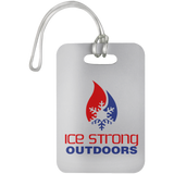 Ice Strong Luggage Bag/Rod - Tackle Case Tag Patriotic Logo