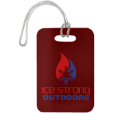 Ice Strong Luggage Bag/Rod - Tackle Case Tag Patriotic Logo