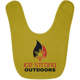 Ice Strong Baby Bib Original Logo (LOTS of bib color choices)