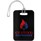 Ice Strong Luggage Bag/Rod - Tackle Case Tag Patriotic Logo