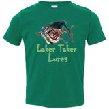 Toddler Ice Strong Laker Taker Lures Jersey SS T-Shirt