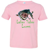 Toddler Ice Strong Laker Taker Lures Jersey SS T-Shirt