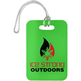 Ice Strong Luggage Bag/Rod - Tackle Case Tag Original Logo